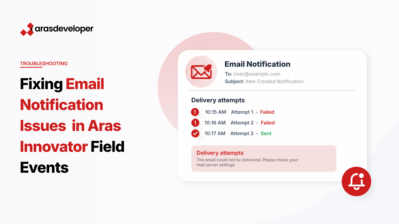 Aras Innovator Email Notification Workflow